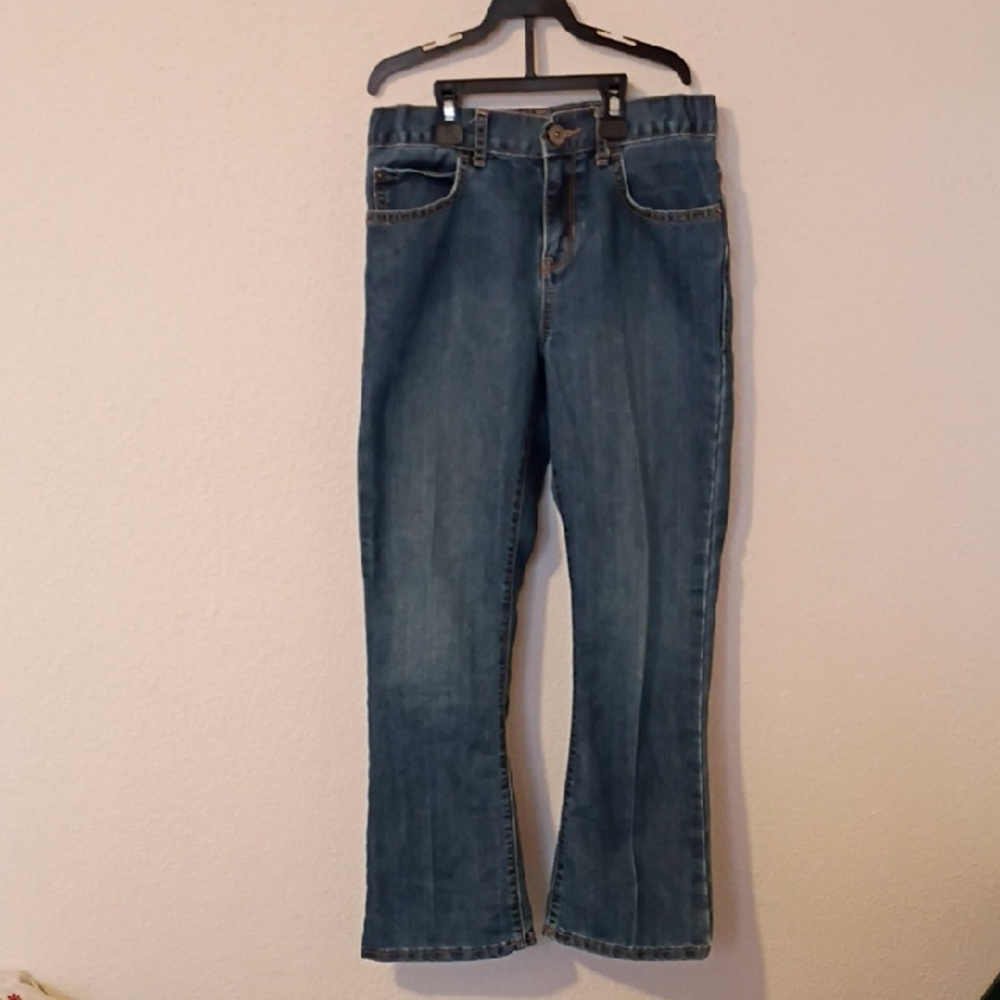 Place Kids Bootcut Jeans in Deep Blue